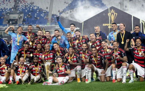 FLAMENGO TRICAMPEÃO DA SUPERCOPA DO BRASIL 