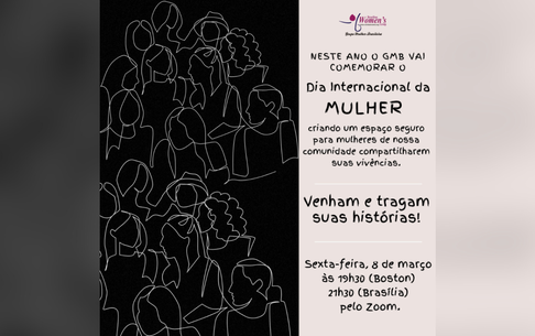 Coluna Heloiza: Feliz Dia Internacional da Mulher e Feliz Aniversário Grupo Mulher Brasileira.