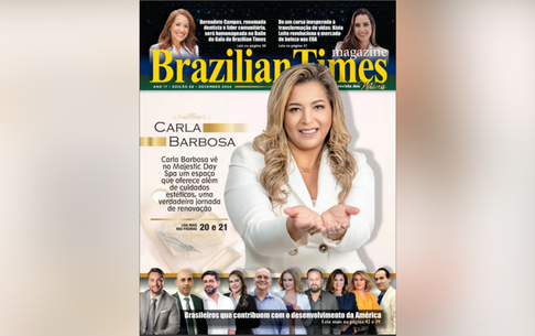 Nova edição da revista Brazilian Times destaca o Baile de Gala em South Boston