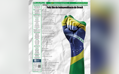 Feliz Dia da Independência do Brasil.