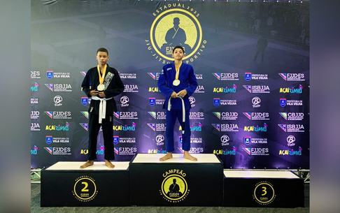 Coluna Joacles: Mickael Santos brilha na 1ª etapa do Campeonato Estadual de Jiu-Jitsu Desportivo