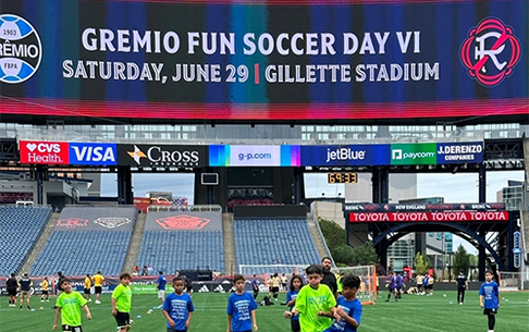 Sexta edição do Fun Soccer Day VI é sucesso no Gillette Stadium