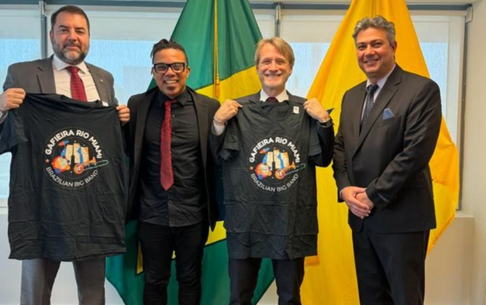 Cônsul-Geral do Brasil em Miami recebe a Gafieira Rio Miami para celebração musical