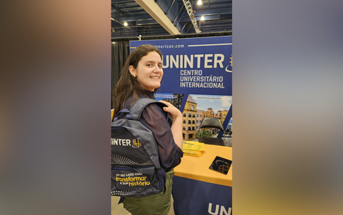 ALUNOS UNINTER NA EXPO BRAZIL ORLANDO