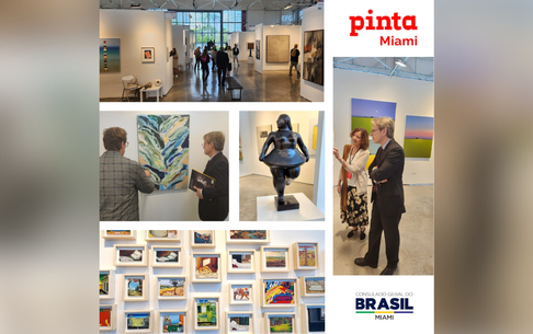 Consulado-Geral do Brasil em Miami (FL) prestigia 17ª Feira Pinta Miami