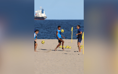 Brasileiro sai do interior do Ceará para a seleção dos EUA no Beach Soccer