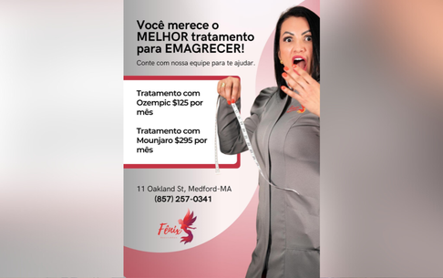 Fenix Beauty & Spa oferece tratamentos eficazes para emagrecimento com preços acessíveis