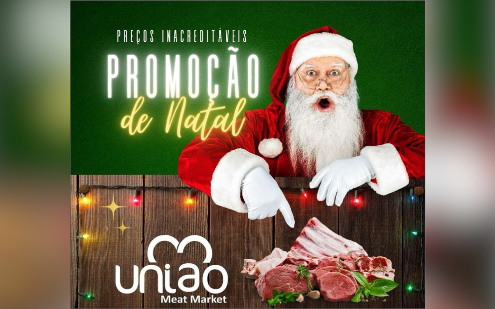 União Meat Market prepara mega oferta para celebrar o Natal com qualidade e economia