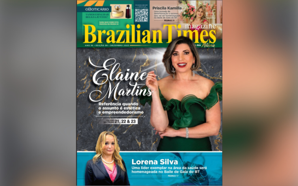 Brazilian Times Magazine destaca personalidades do ano em sua mais recente edição