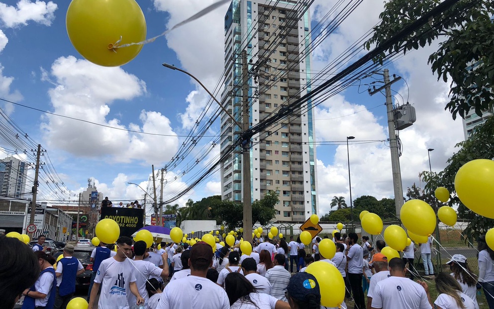 Mais de 30 mil voluntários levam mensagem de amor e esperança para moradores do DF e Entorno
