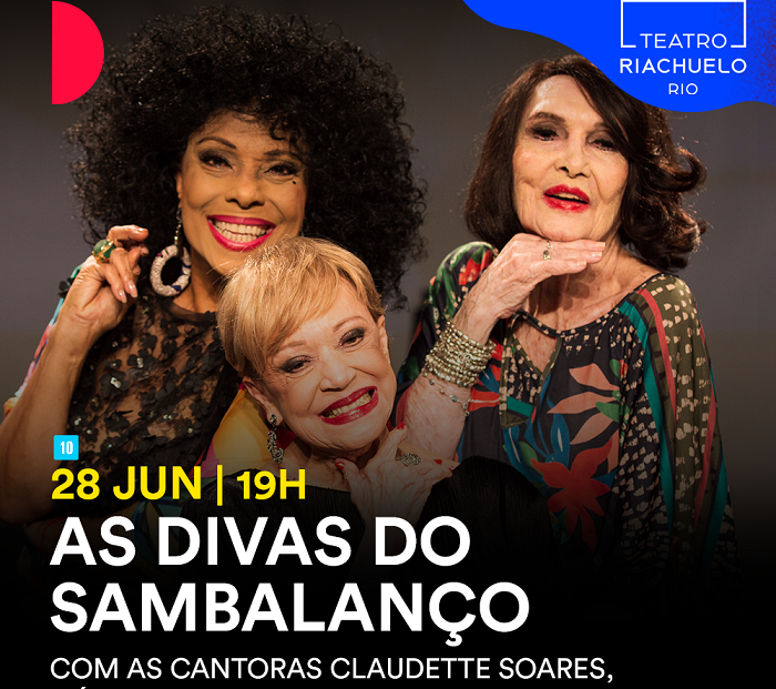 Divas do Sambalaço apresentarão show do Cd gravado em 2020 no palco do Teatro Riachuelo Rio no dia 28